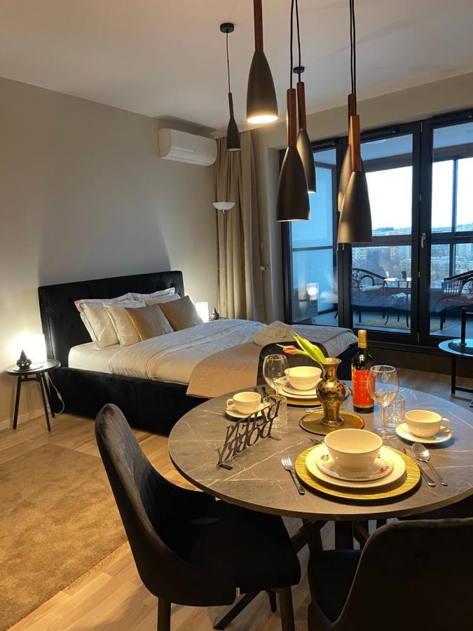 Vistula Terraces 10Th Floor Apartment คราคูฟ ภายนอก รูปภาพ